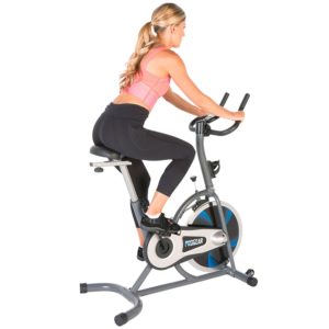 Woman Using ProGear 100S Indoor Cycle