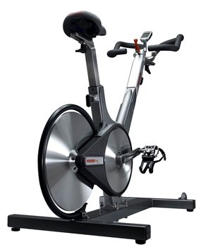 Keiser M3 Plus Indoor Cycle From Behind