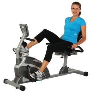 Exerpeutic 900XL Extended Capacity Recumbent Bike with Pulse