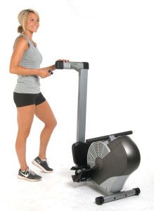 Stamina Air Rower Folded Away