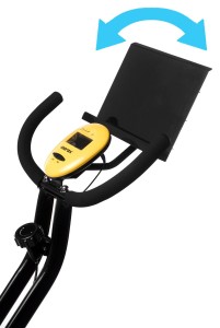 LCD Display And iPad Holder On Merax Upright Bike