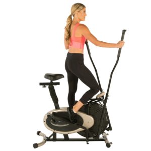 Exerpeutic Gold Elliptical With Integrated Exercise Bike