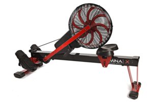 Stamina X Air Rower Folded Away