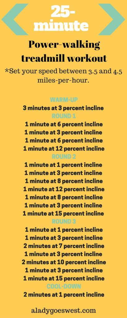 25-Minute Powerwalking Workout