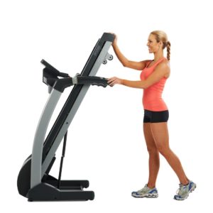 TR1200i Treadmill Folded Away