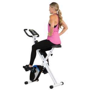 ProGear 225 Foldable Magnetic Upright Bike with Heart Pulse
