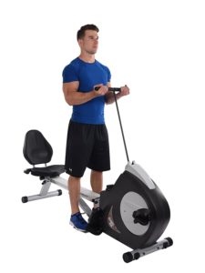 Strength Training On The Conversion II Recumbent And Rower