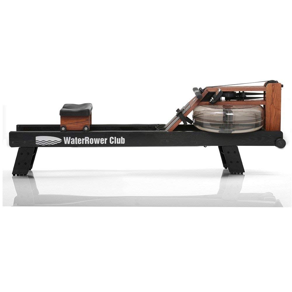 WaterRower Club Rowing Machine with Hi Rise Attachment