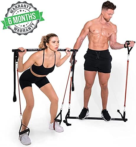 Couple Demonstrating Redge Fit Home Gym
