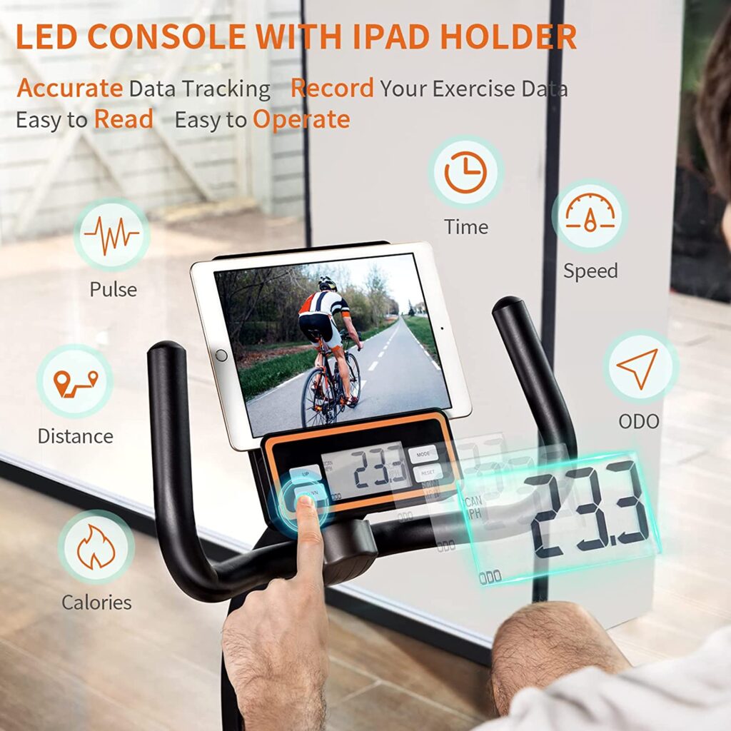 LED Console on Niceday Recumbent Bicycle