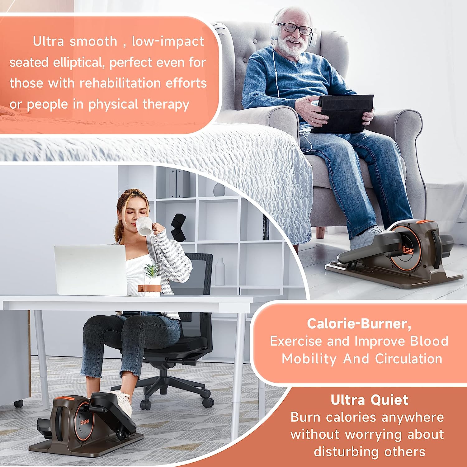Niceday Under Desk Elliptical Review